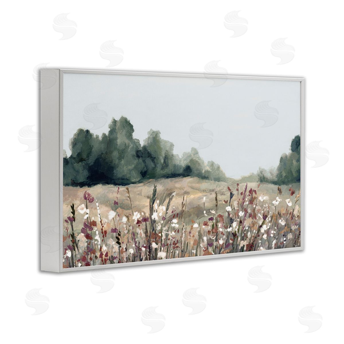Hannah Dawson Muted Meadows Landscape Canvas Wall Art Print