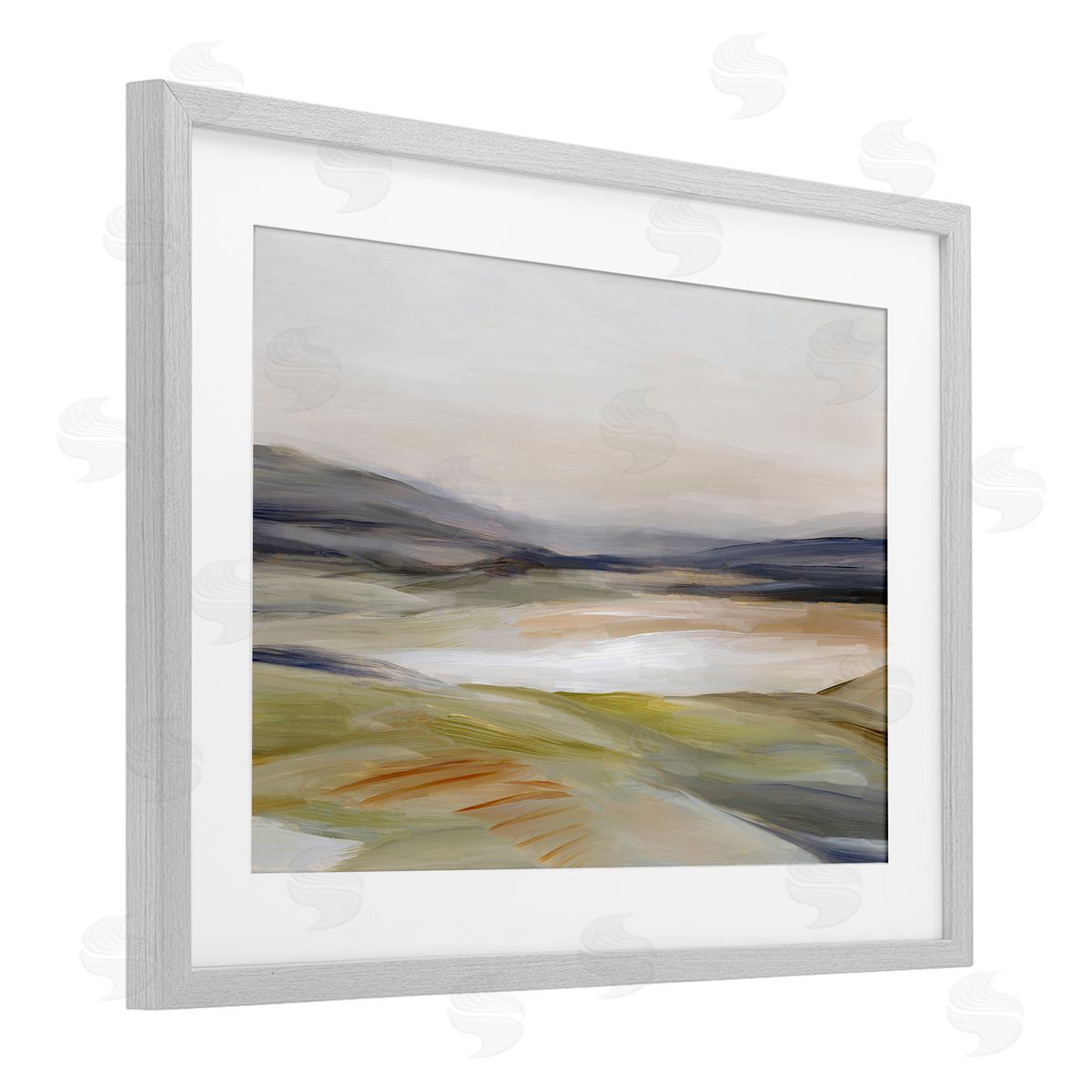 Hannah Dawson Fading Tranquil Horizon Canvas Wall Art Print