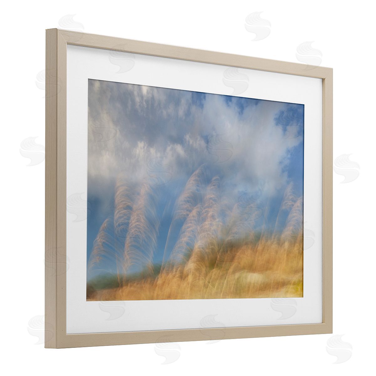 Karin Connolly Waves Of Terra Landscape Canvas Wall Art Print