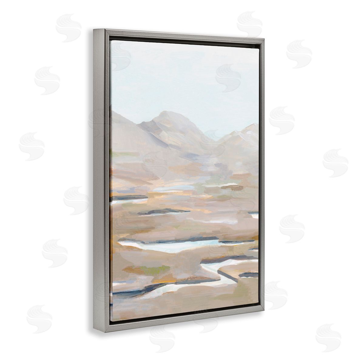 Hannah Dawson Earthbound Serenity in Neutrals Canvas Wall Art Print