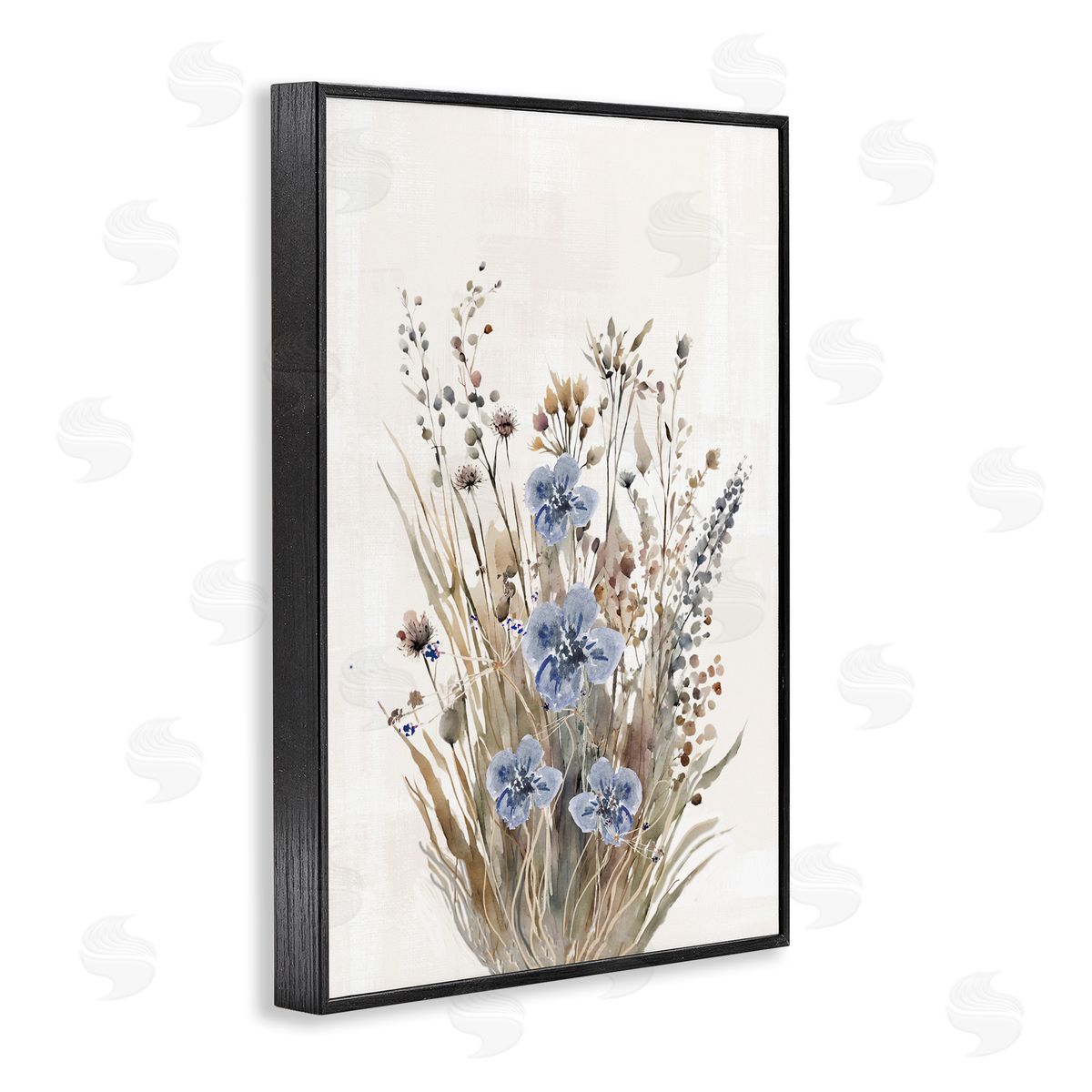 1x Subtle Cottage Grasses Canvas Wall Art Print