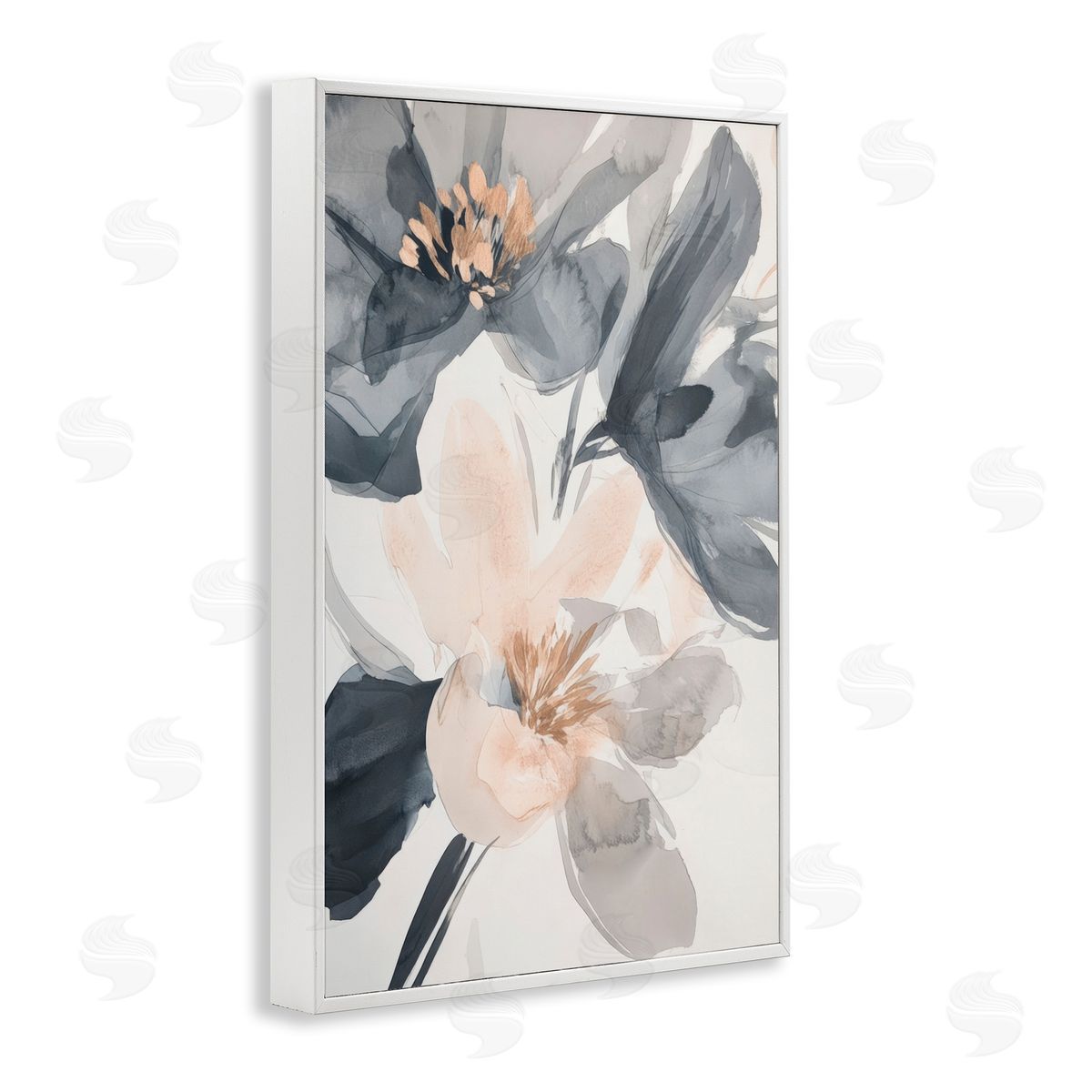Andrea Haase Abstract Flower Frequencies Canvas Wall Art Print