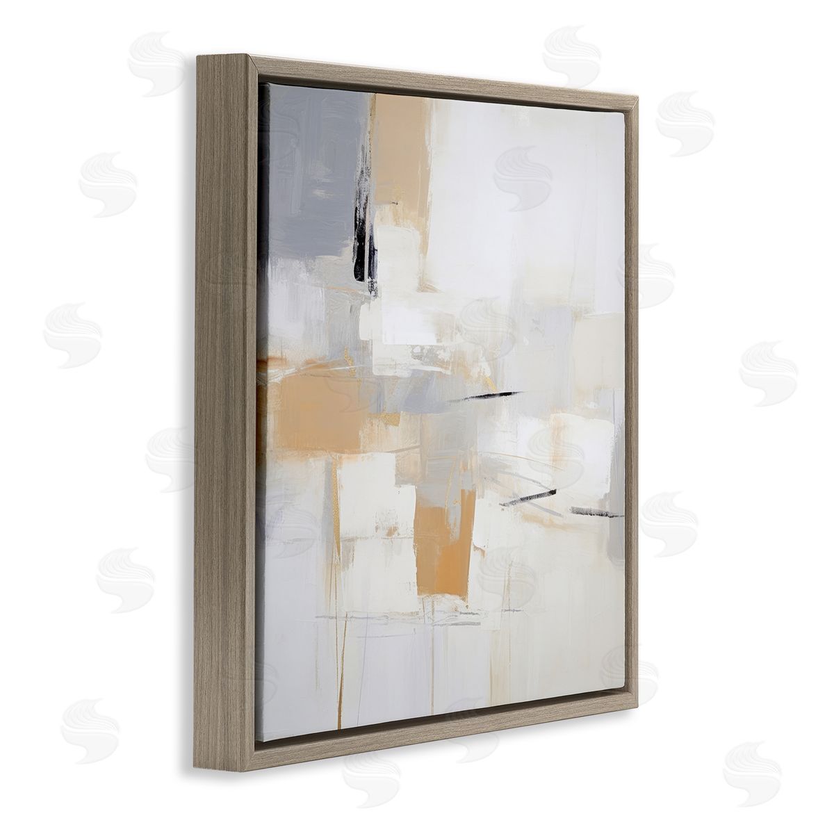 Irena Orlov Yellow Abstract Visionaries Canvas Wall Art Print