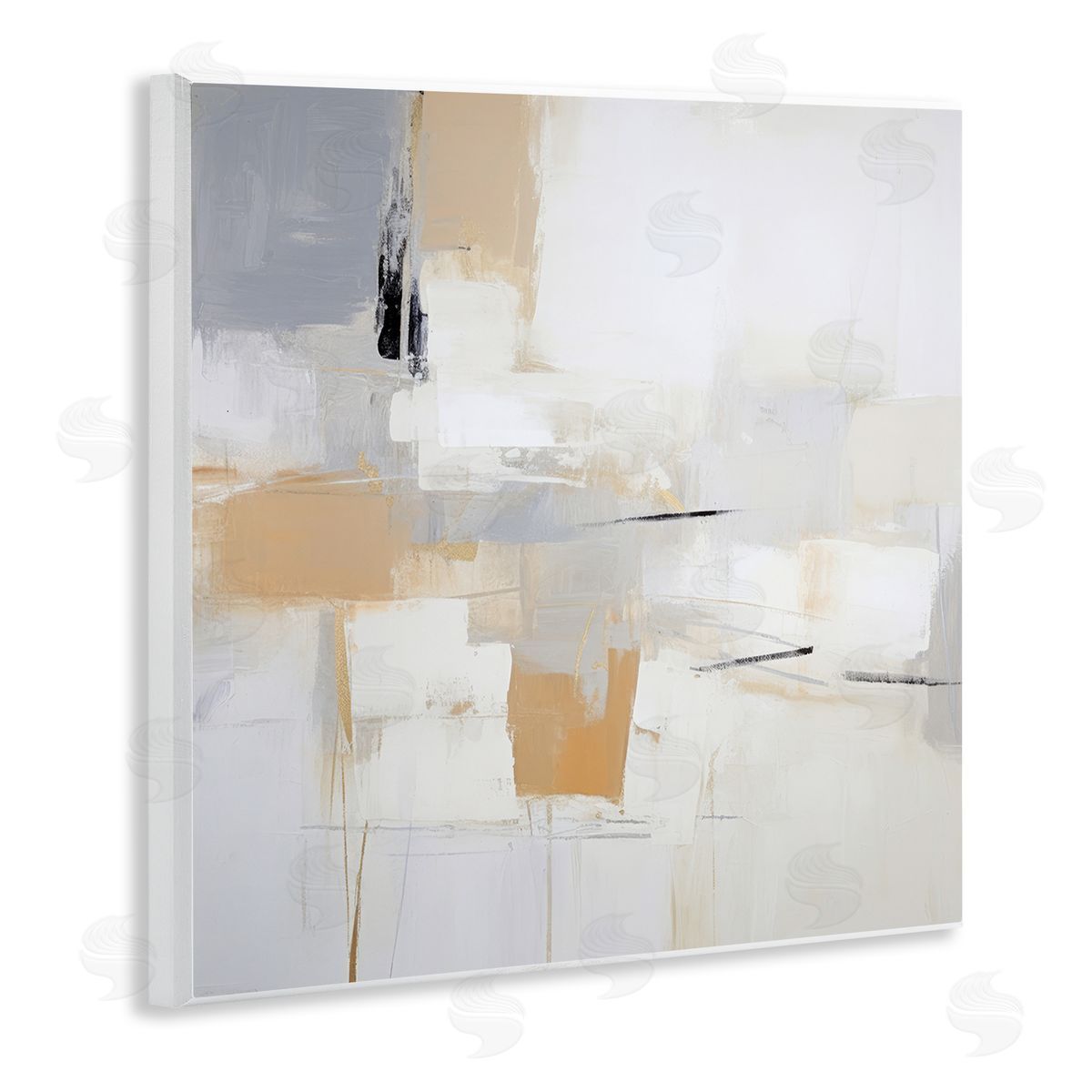 Irena Orlov Yellow Abstract Visionaries Canvas Wall Art Print