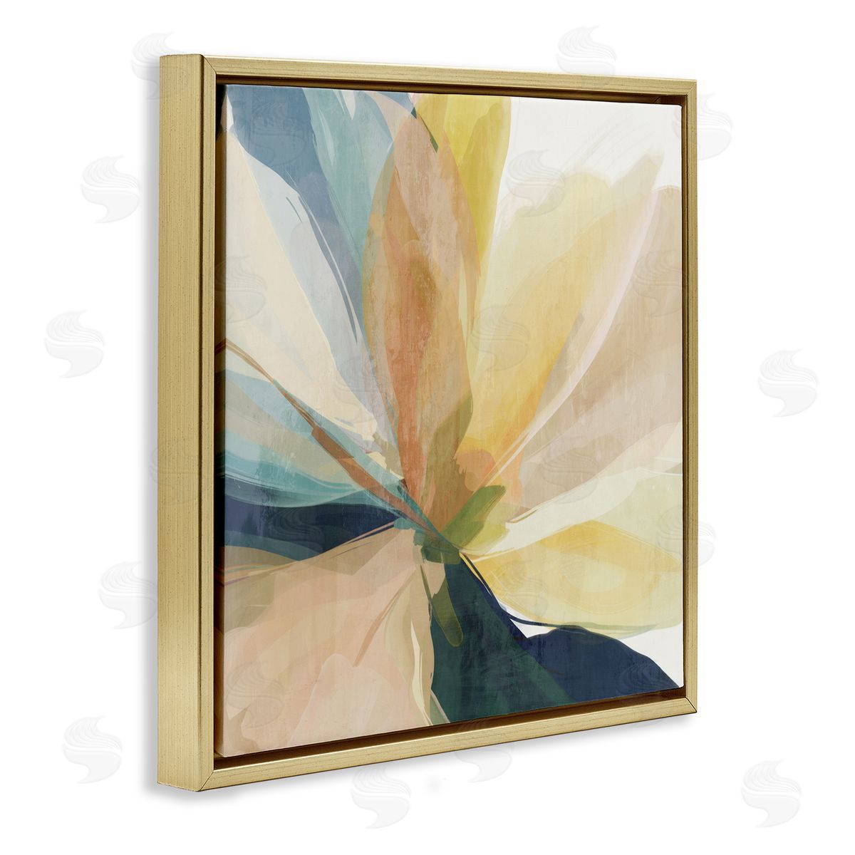 Irena Orlov Contemporary Sunshine Floral Canvas Wall Art Print