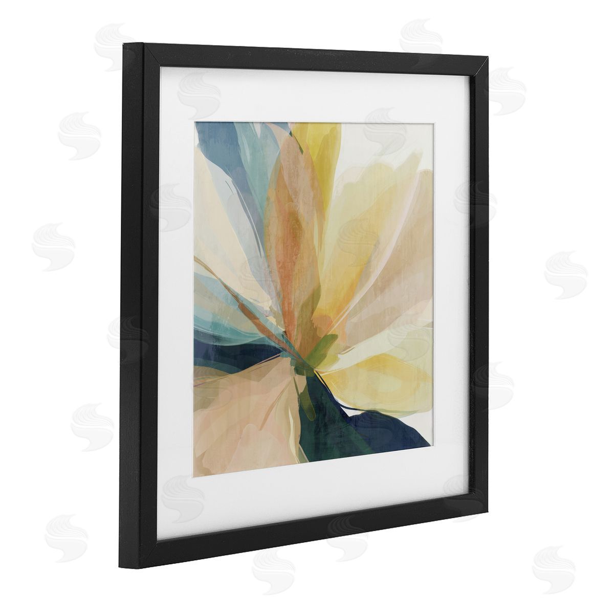 Irena Orlov Contemporary Sunshine Floral Canvas Wall Art Print