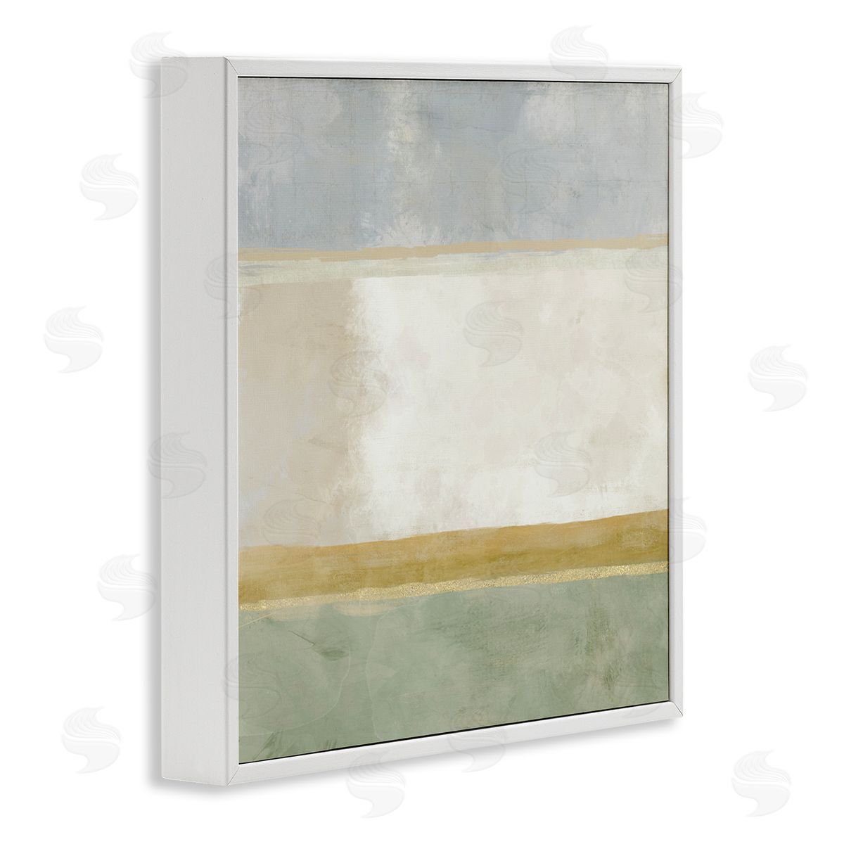 J:L Design Earthy Balanced Box Shapes Canvas Wall Art Print