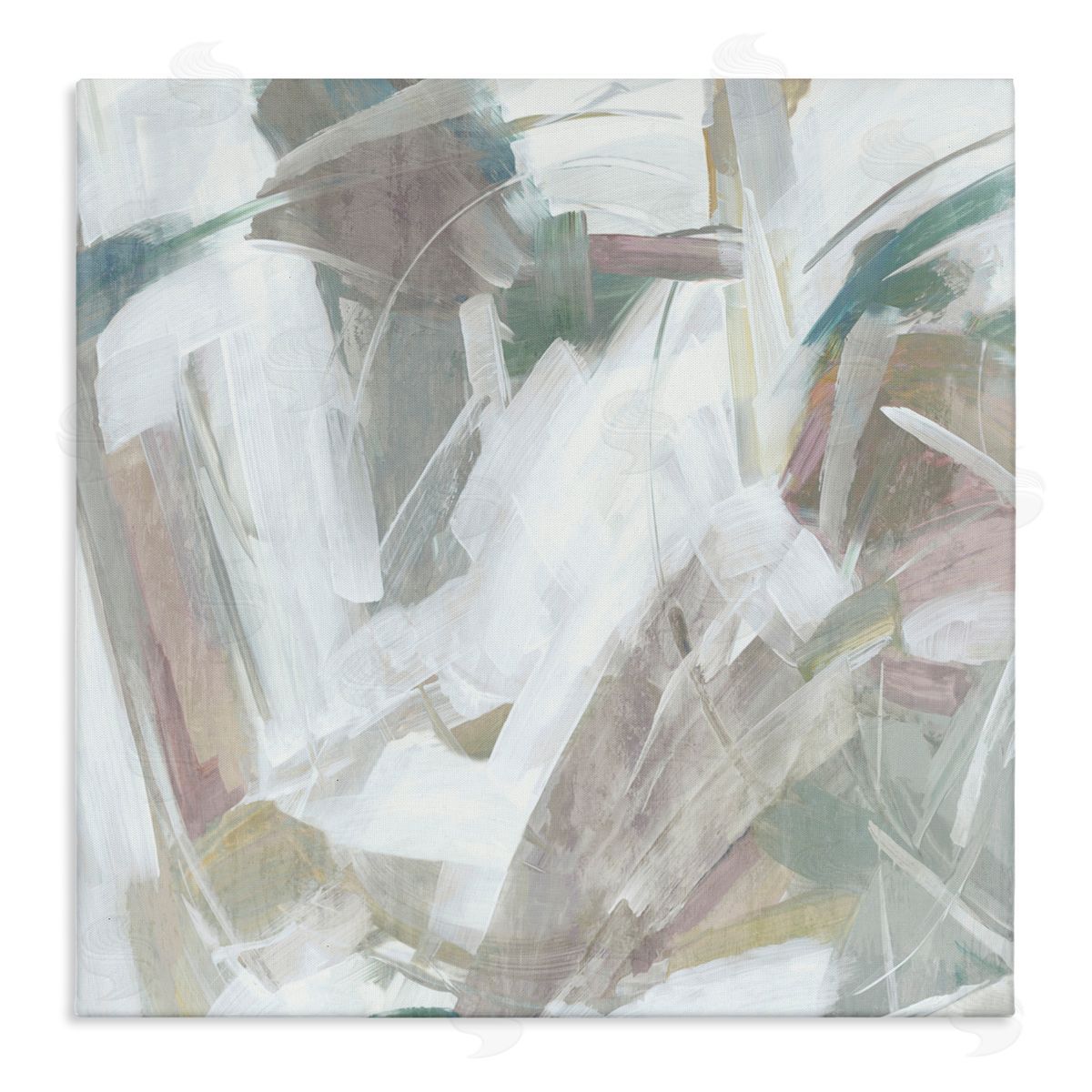 Hannah Dawson Abstract Muted Harmony Canvas Wall Art Print