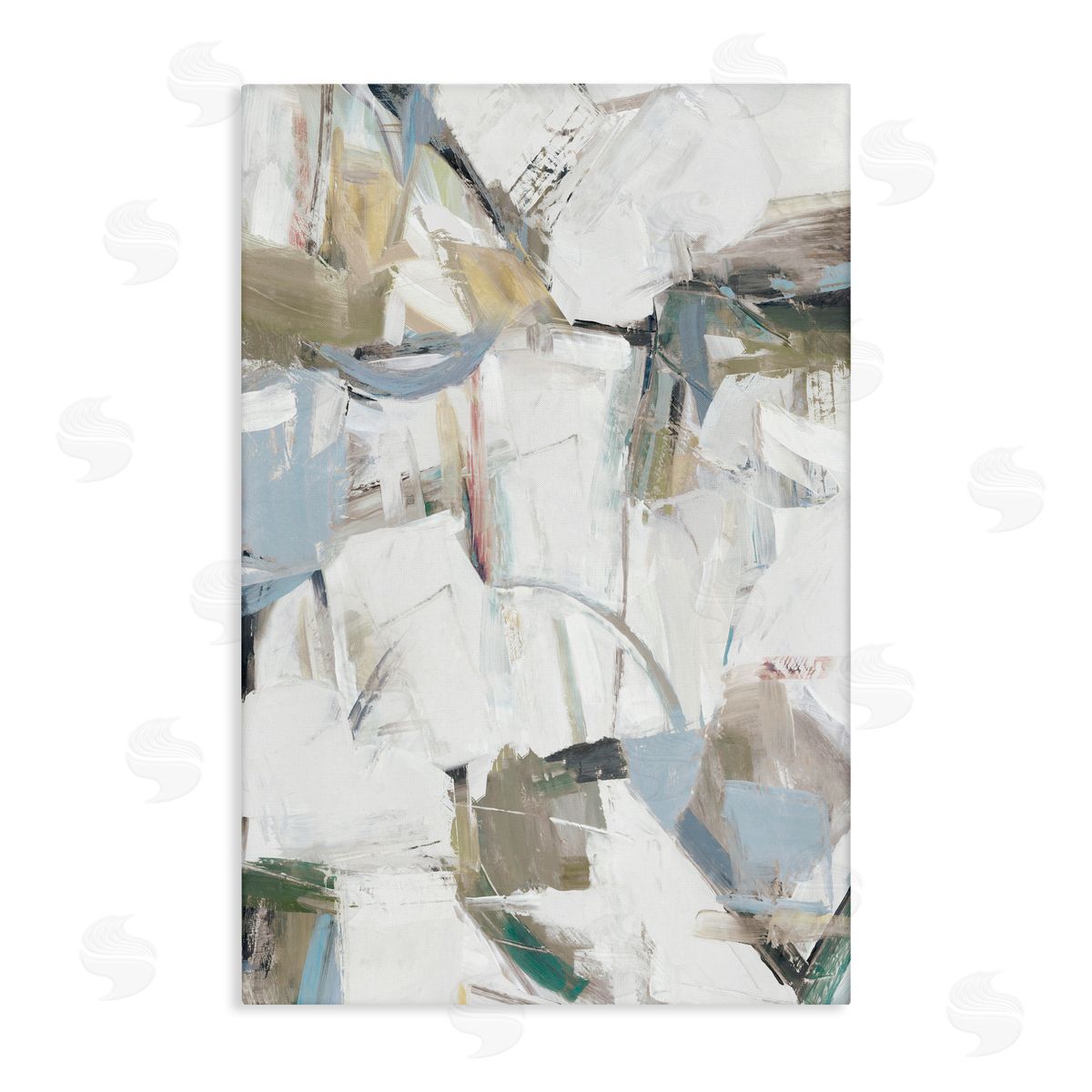 Hannah Dawson Colorful Resonance Abstract Canvas Wall Art Print