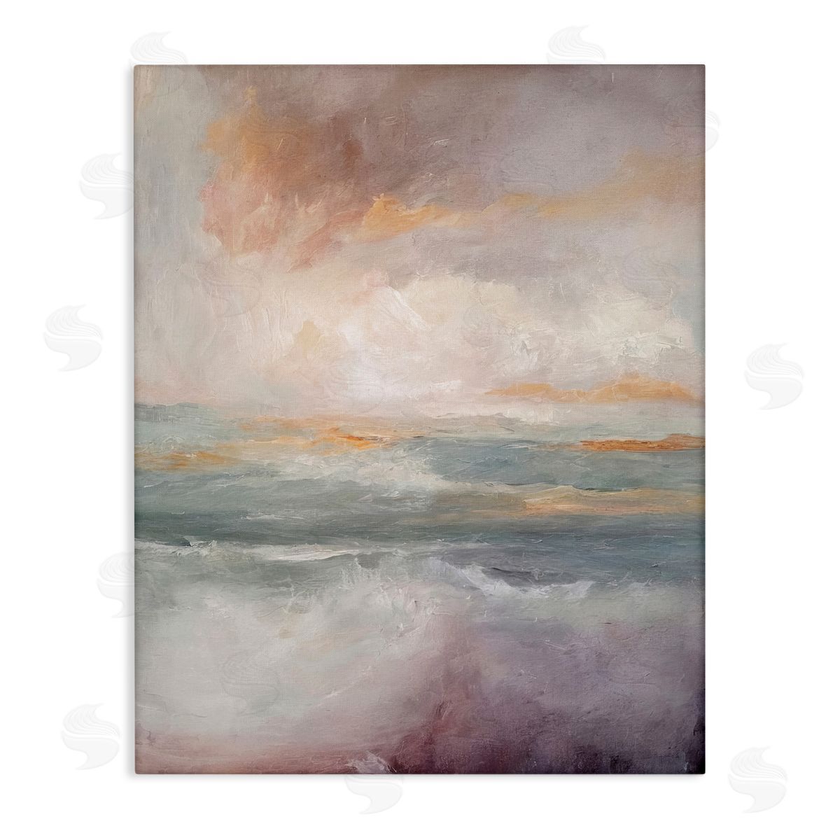 1x On Mystic Seas Landscape Canvas Wall Art Print