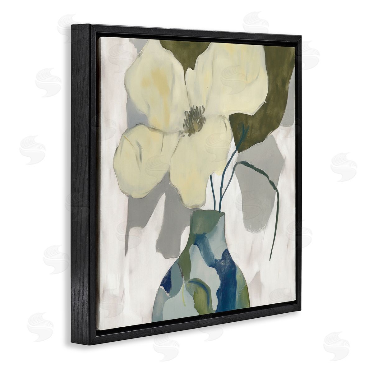 Elara Yasna Boho Modern Petals Canvas Wall Art Print