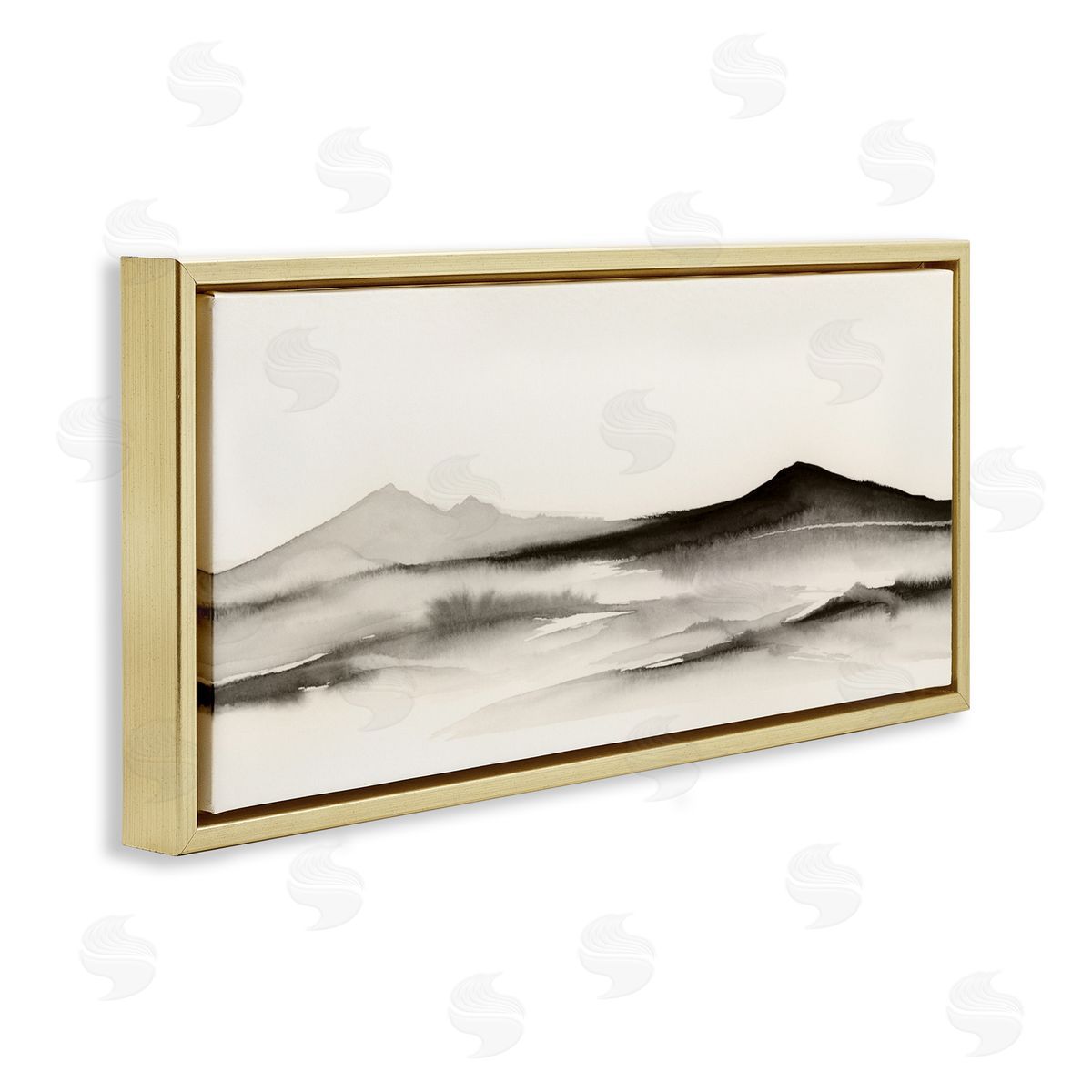 1x Minimal Shadow of Summit Canvas Wall Art Print