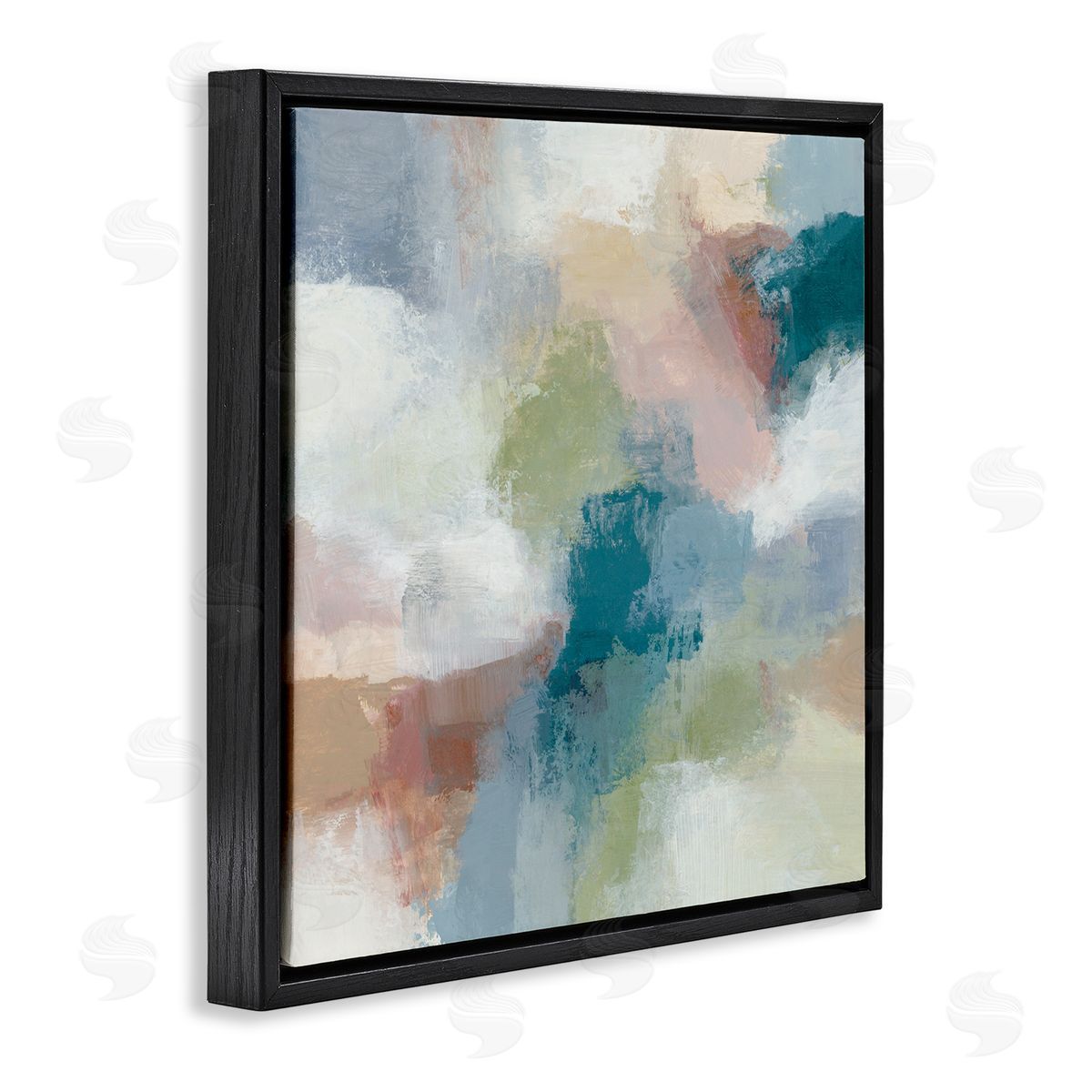 Hannah Dawson Colourful Blended Hues Canvas Wall Art Print