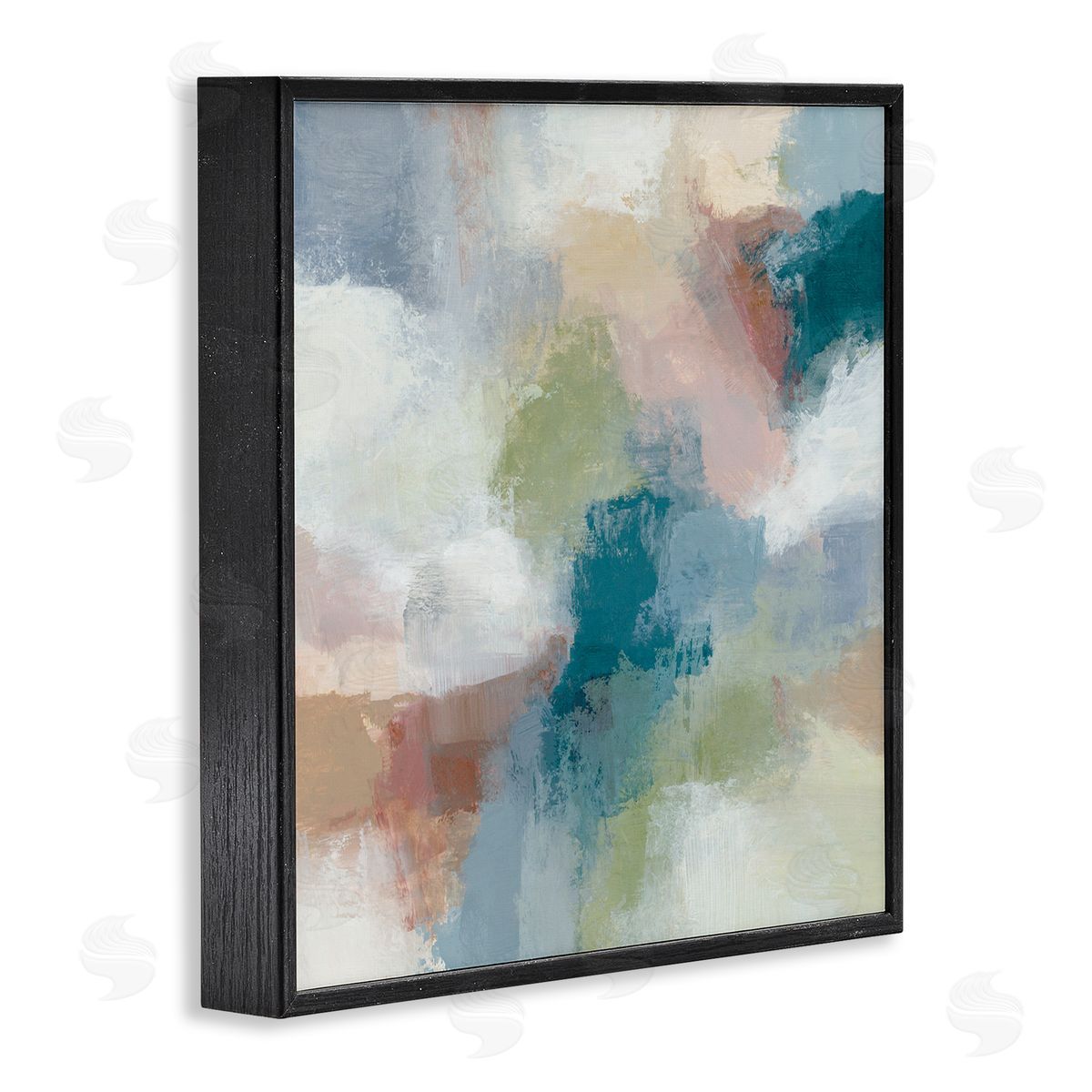 Hannah Dawson Colourful Blended Hues Canvas Wall Art Print
