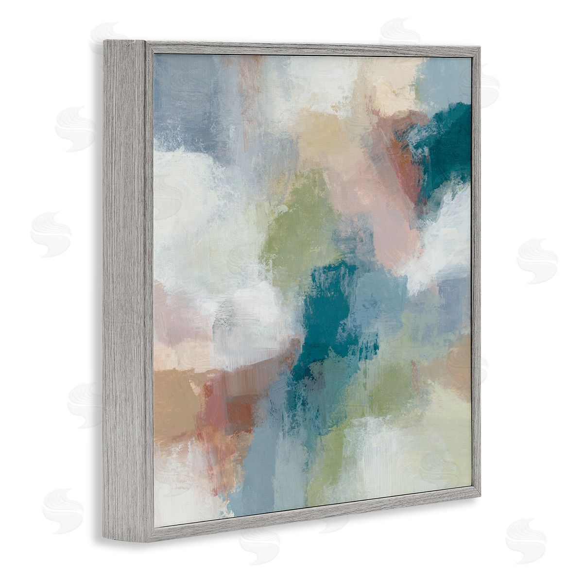 Hannah Dawson Colourful Blended Hues Canvas Wall Art Print