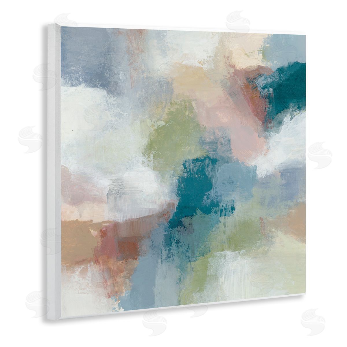 Hannah Dawson Colourful Blended Hues Canvas Wall Art Print