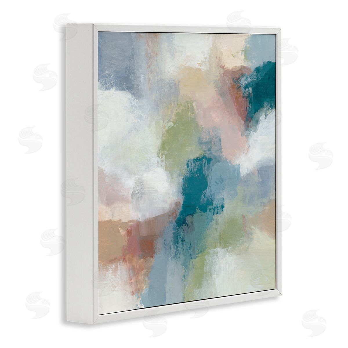 Hannah Dawson Colourful Blended Hues Canvas Wall Art Print