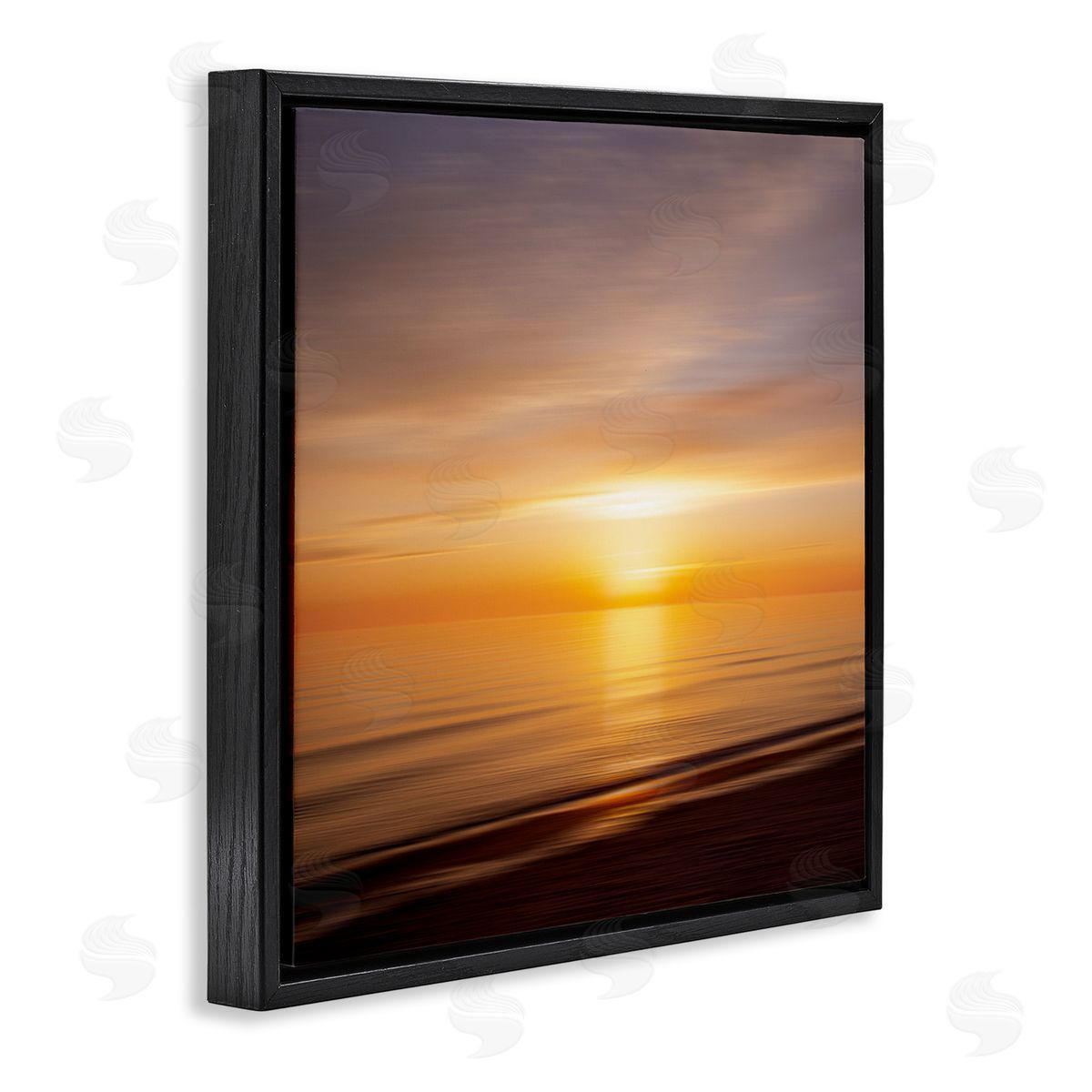 Peter Dulis Sunrise Walk Seascape Canvas Wall Art Print