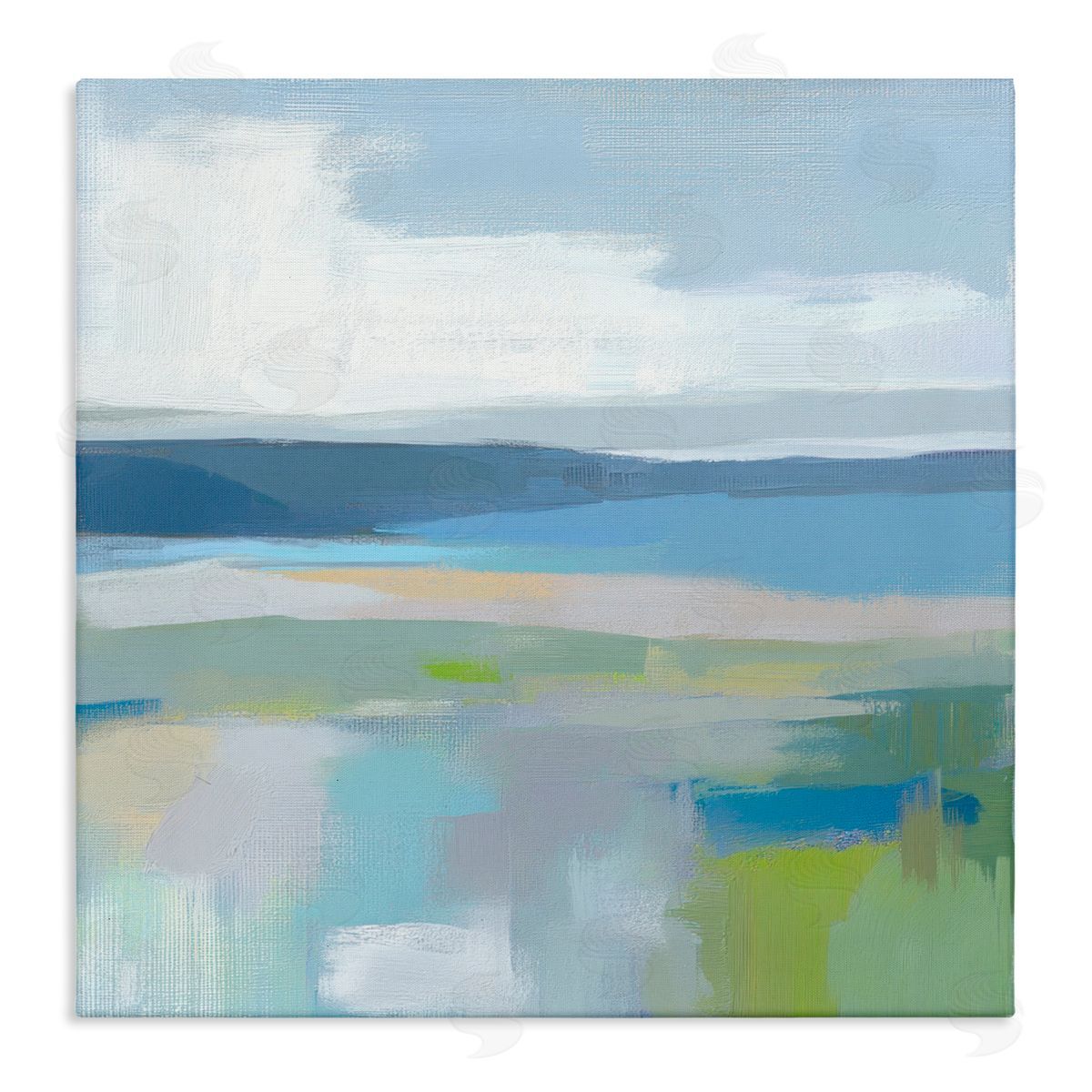 Mona Grace Quiet Cove Impression Canvas Wall Art Print