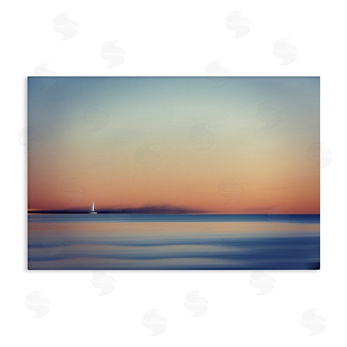 Peter Dulis Sailboat On The Water Canvas Wall Art Print