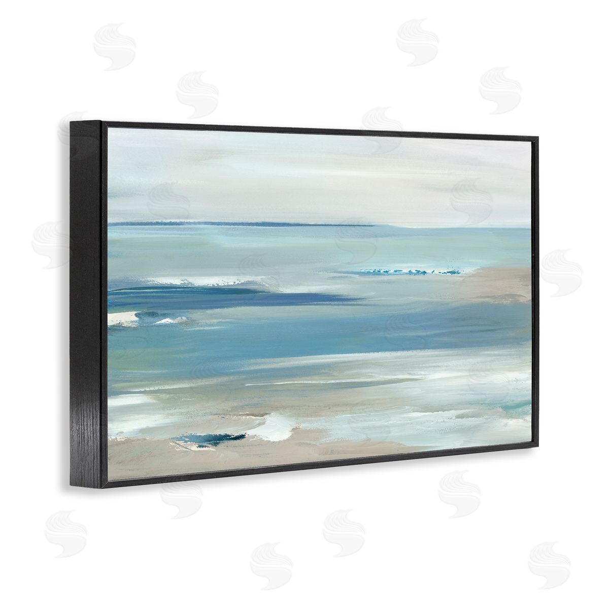 Lera Oceans Apart Seascape Canvas Wall Art Print