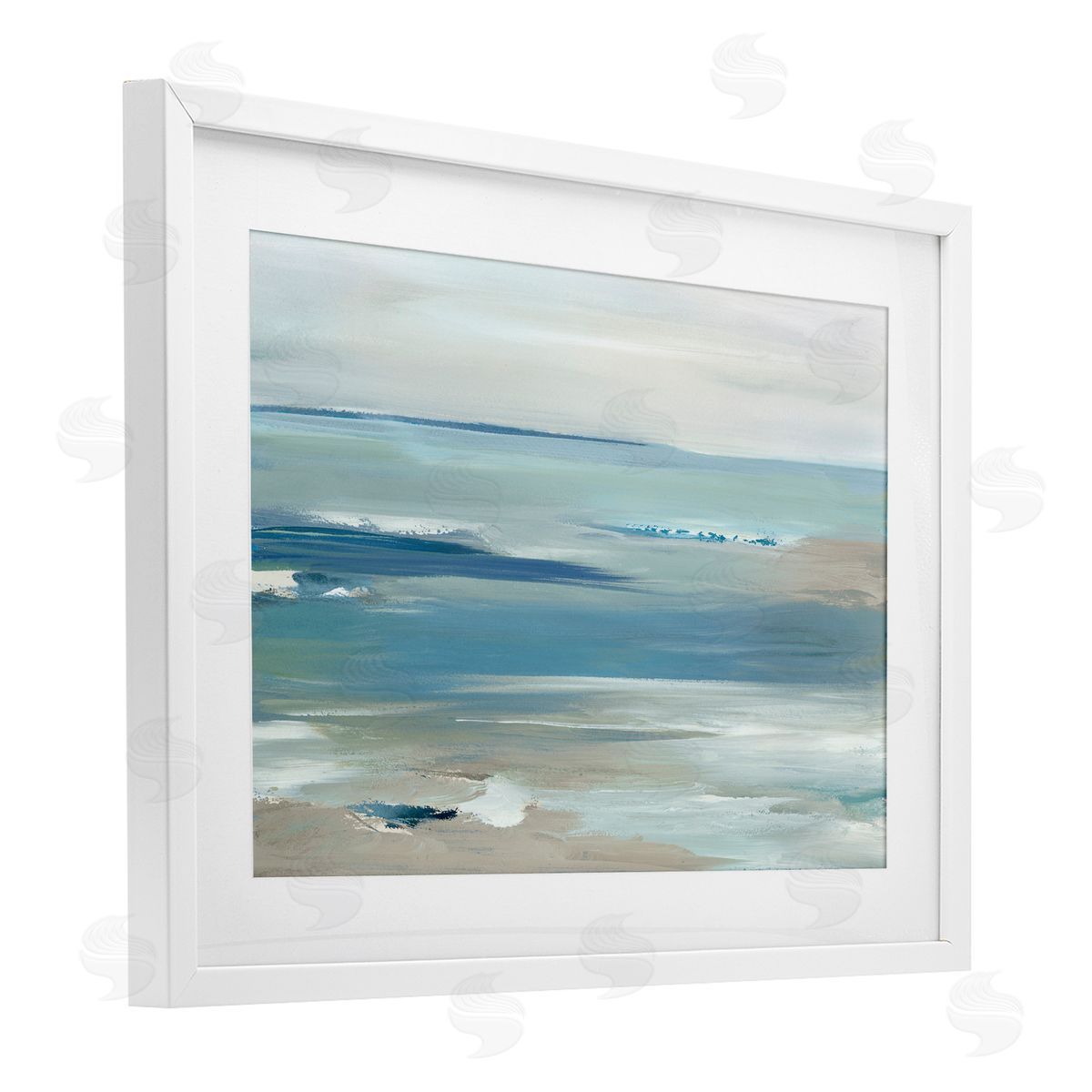 Lera Oceans Apart Seascape Canvas Wall Art Print