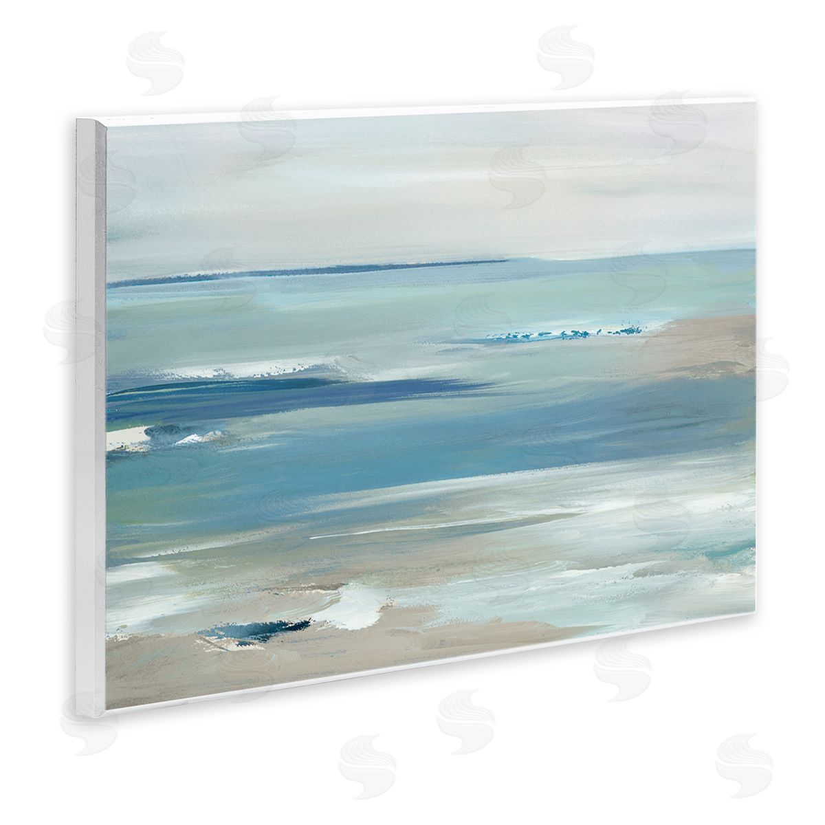 Lera Oceans Apart Seascape Canvas Wall Art Print
