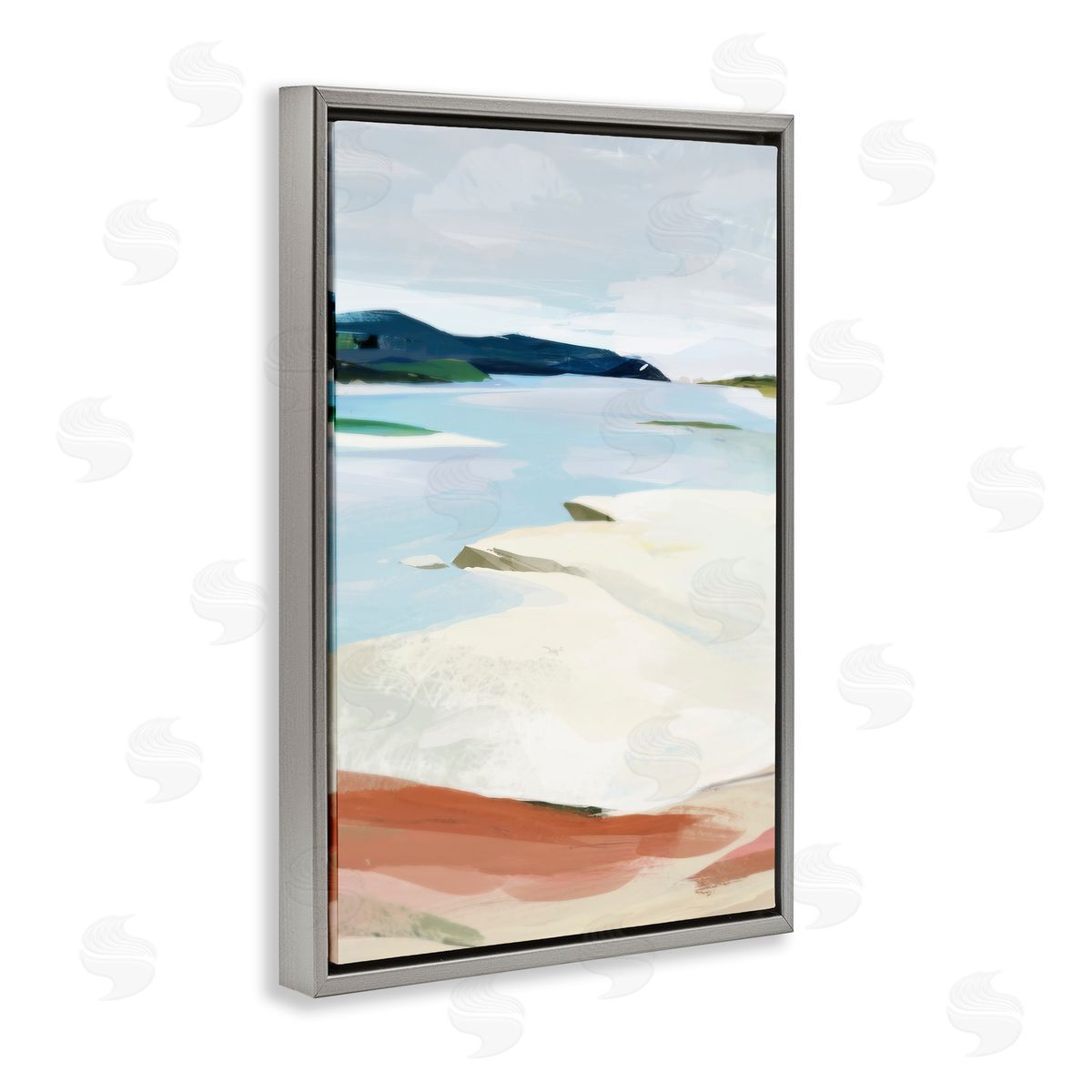 Ken Roko Afternoon Winter Scene Canvas Wall Art Print