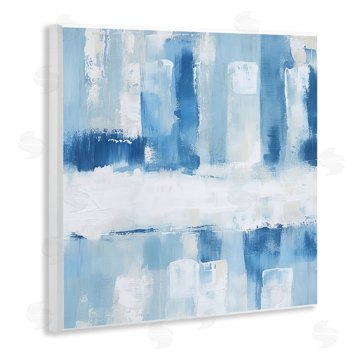 Irena Orlov Blue Abstract Visionaries Canvas Wall Art Print
