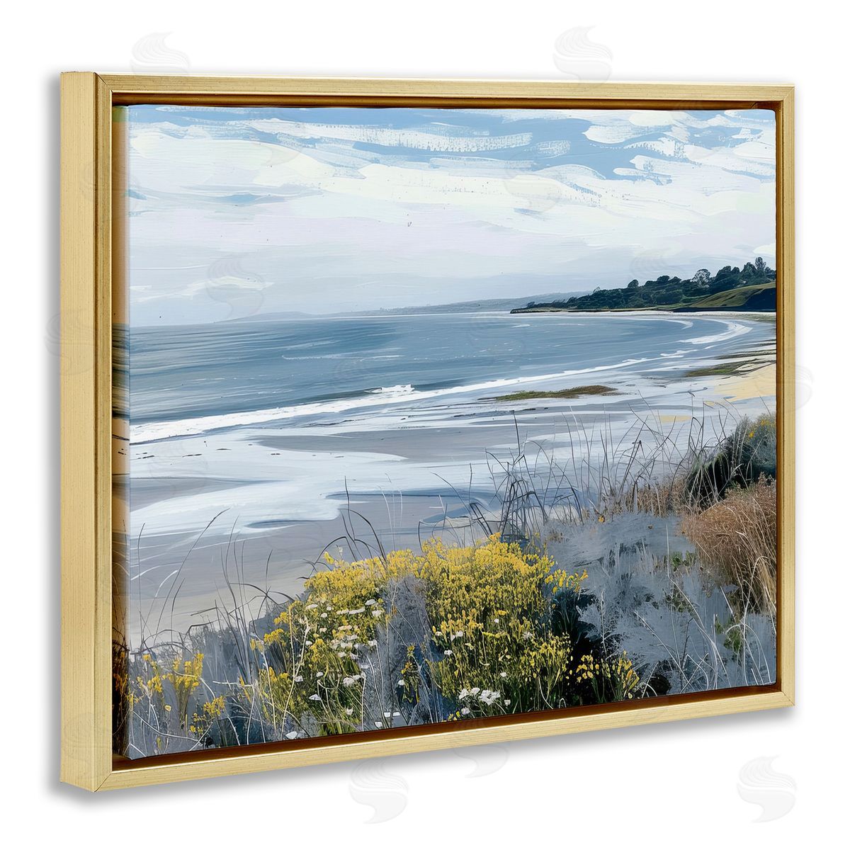 Irena Orlov Reflections Of Blue Canvas Wall Art Print