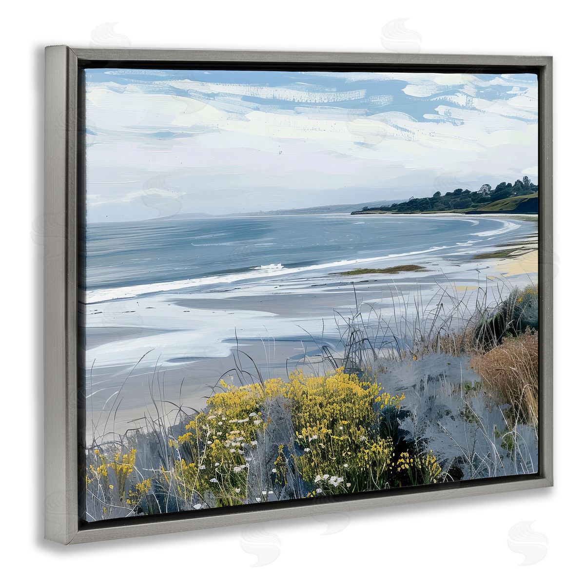 Irena Orlov Reflections Of Blue Canvas Wall Art Print