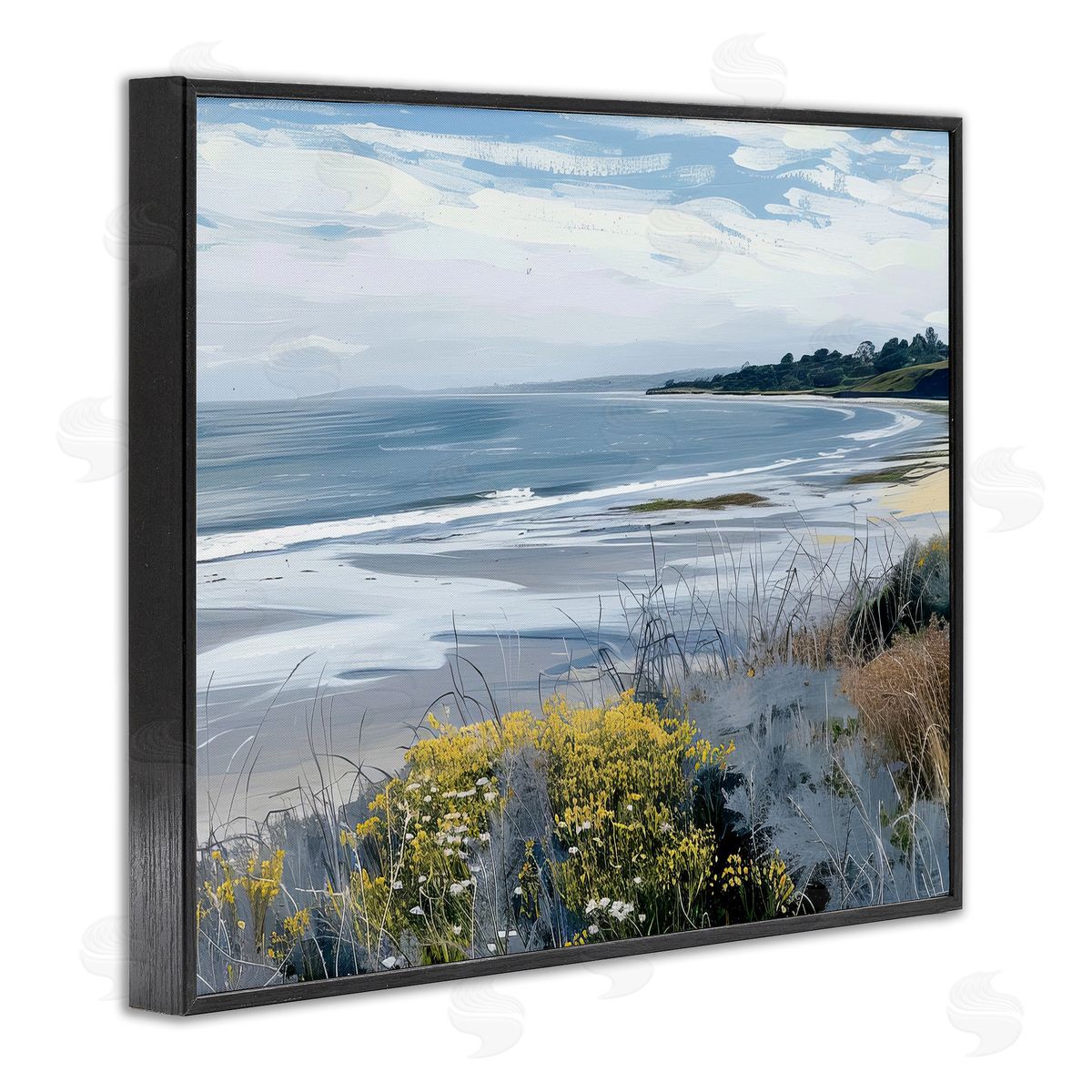 Irena Orlov Reflections Of Blue Canvas Wall Art Print