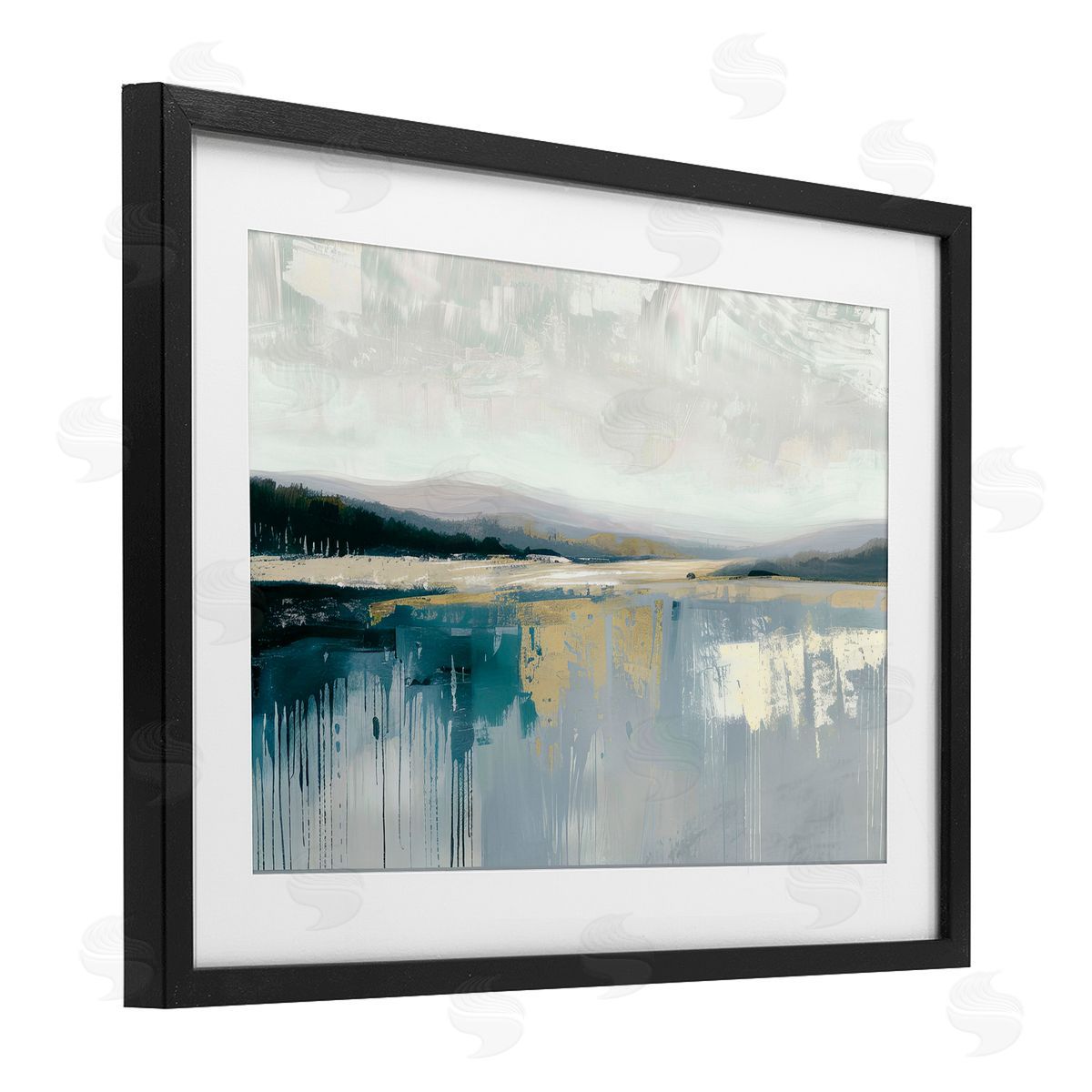 Irena Orlov Abstract Emerald Canopy Canvas Wall Art Print