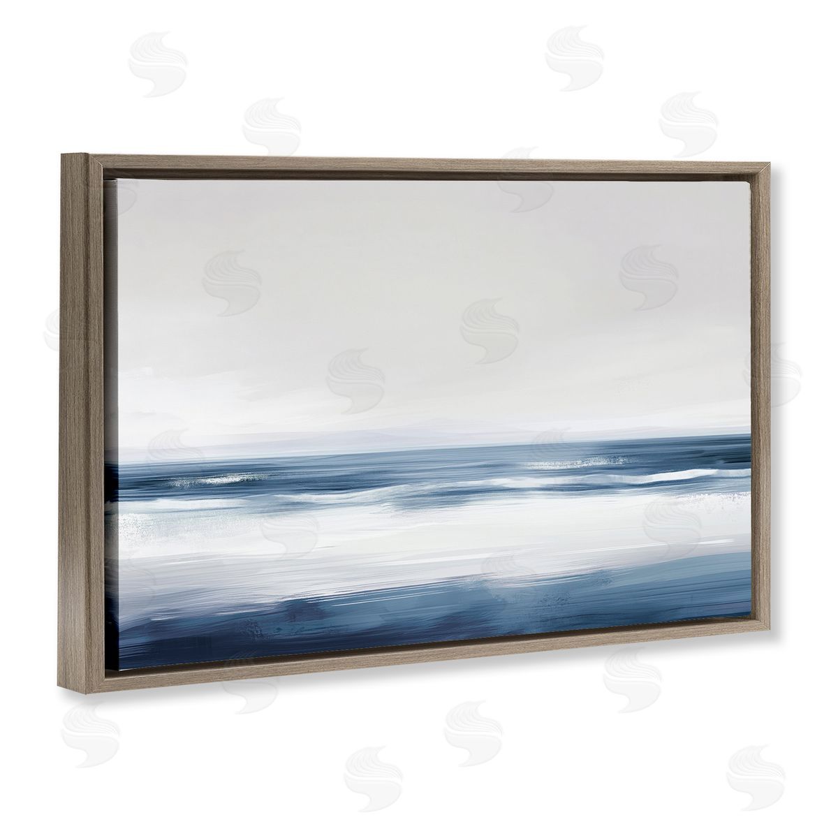 Amanda Tsoukanelis Surfriders Beach Seascape Canvas Wall Art Print