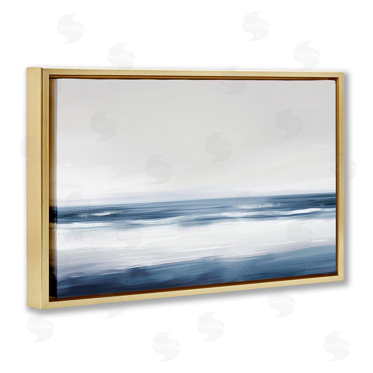 Amanda Tsoukanelis Surfriders Beach Seascape Canvas Wall Art Print