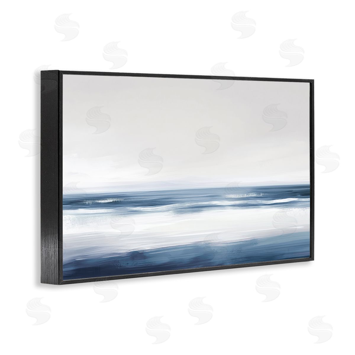 Amanda Tsoukanelis Surfriders Beach Seascape Canvas Wall Art Print