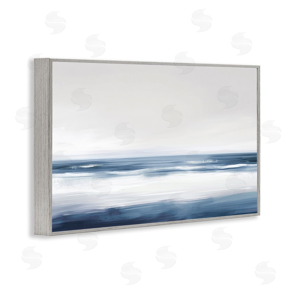 Amanda Tsoukanelis Surfriders Beach Seascape Canvas Wall Art Print