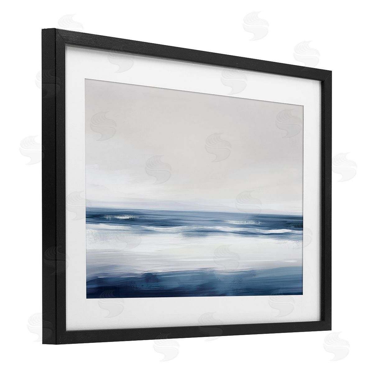 Amanda Tsoukanelis Surfriders Beach Seascape Canvas Wall Art Print