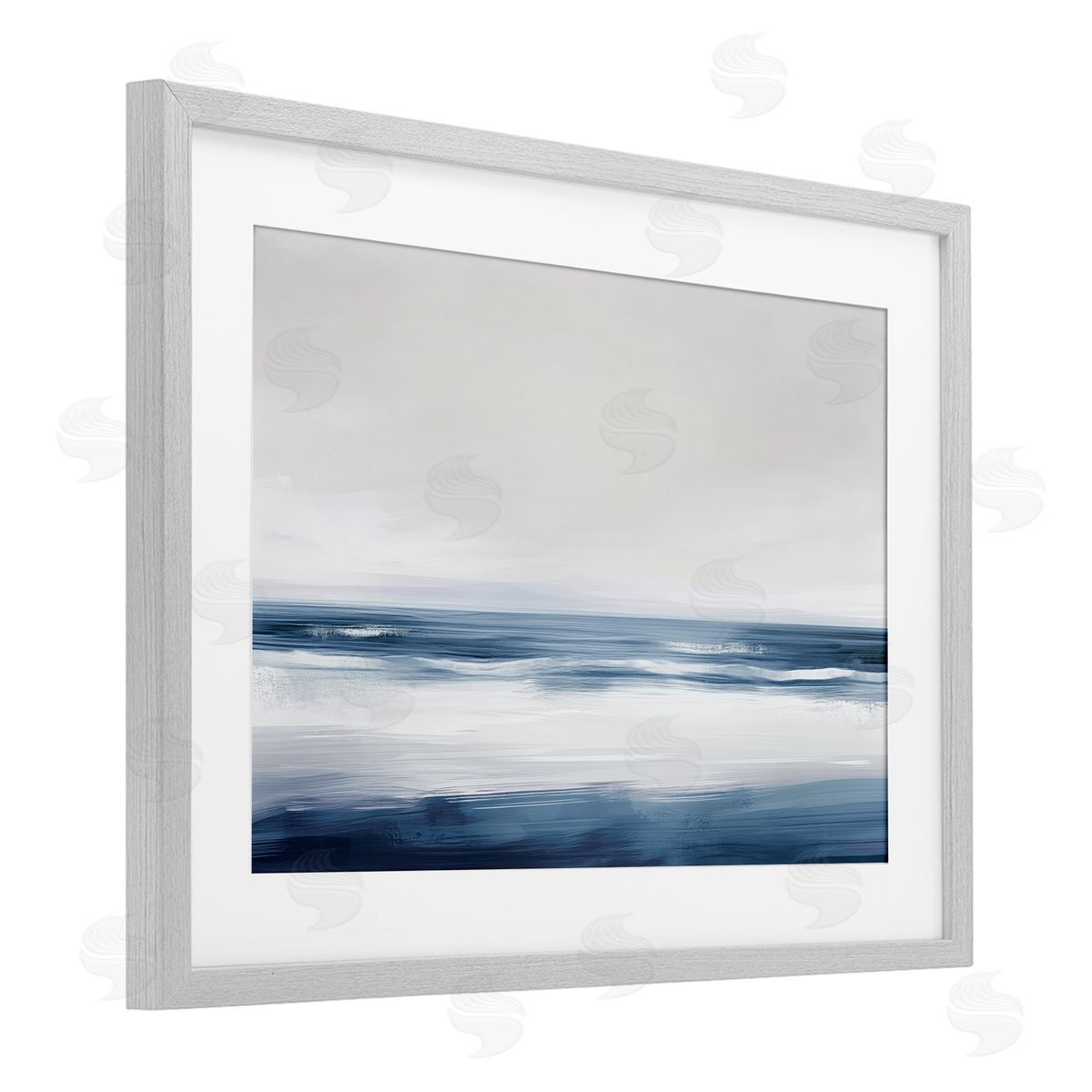 Amanda Tsoukanelis Surfriders Beach Seascape Canvas Wall Art Print