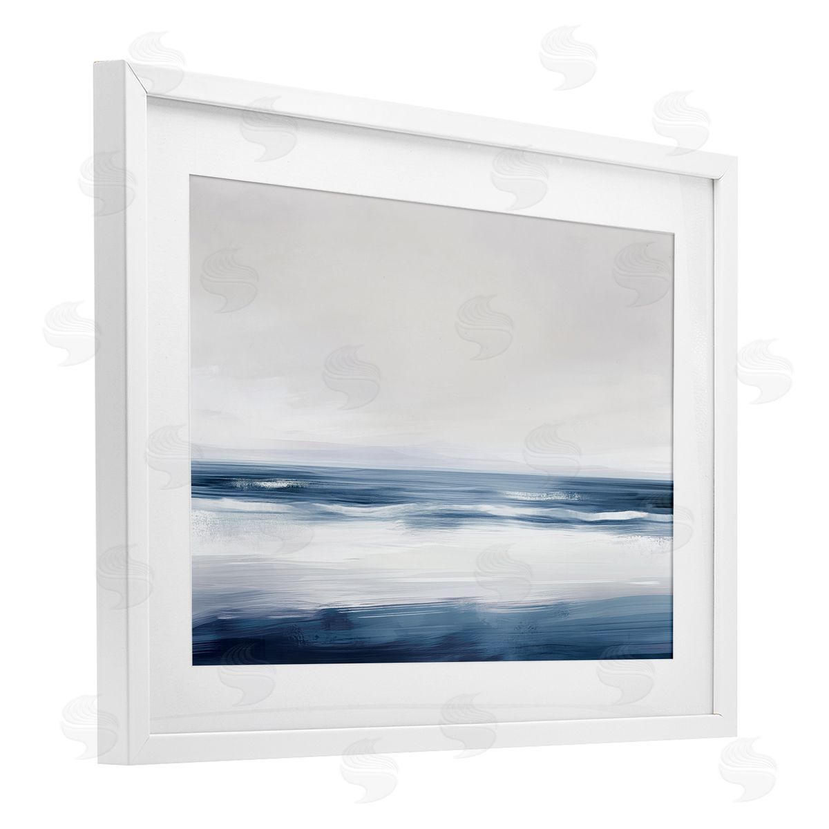 Amanda Tsoukanelis Surfriders Beach Seascape Canvas Wall Art Print