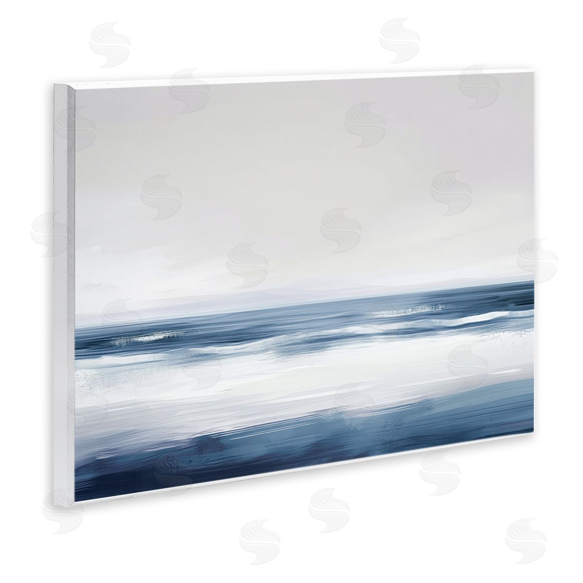 Amanda Tsoukanelis Surfriders Beach Seascape Canvas Wall Art Print