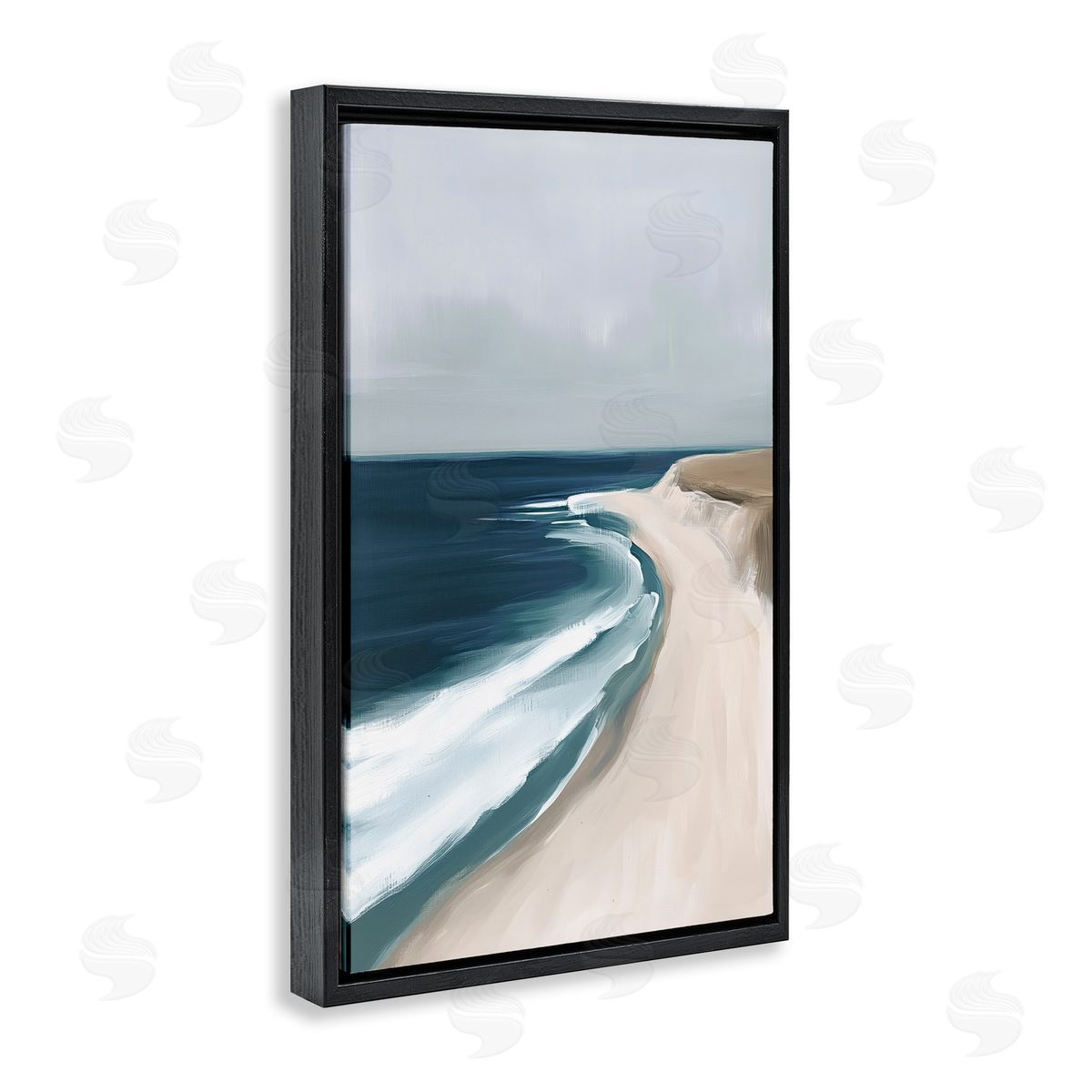 Amanda Tsoukanelis Matador Beach Shore Canvas Wall Art Print