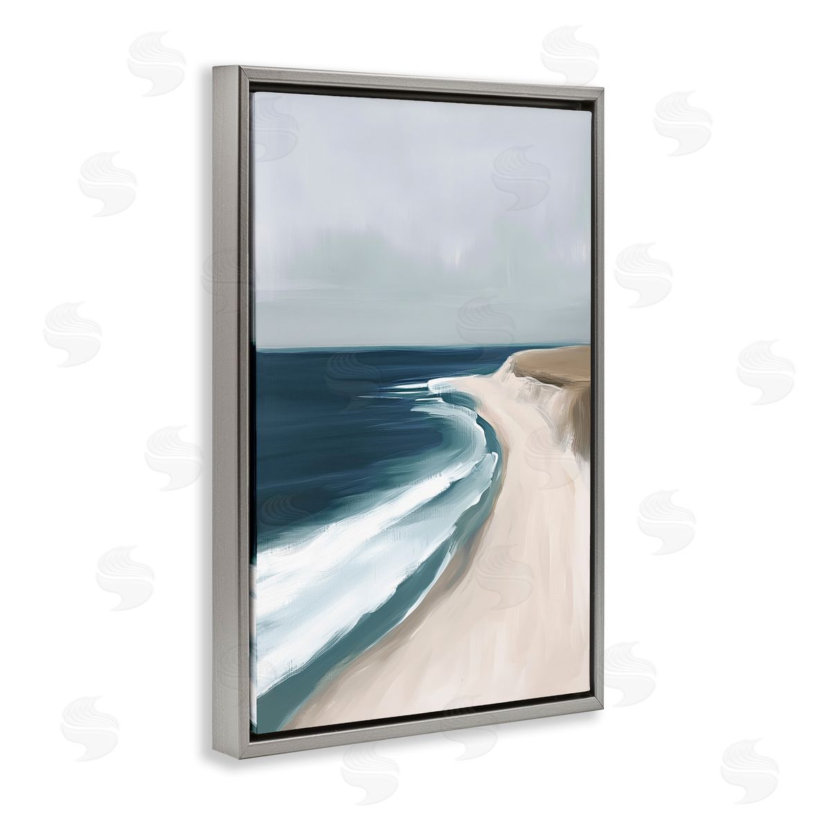 Amanda Tsoukanelis Matador Beach Shore Canvas Wall Art Print