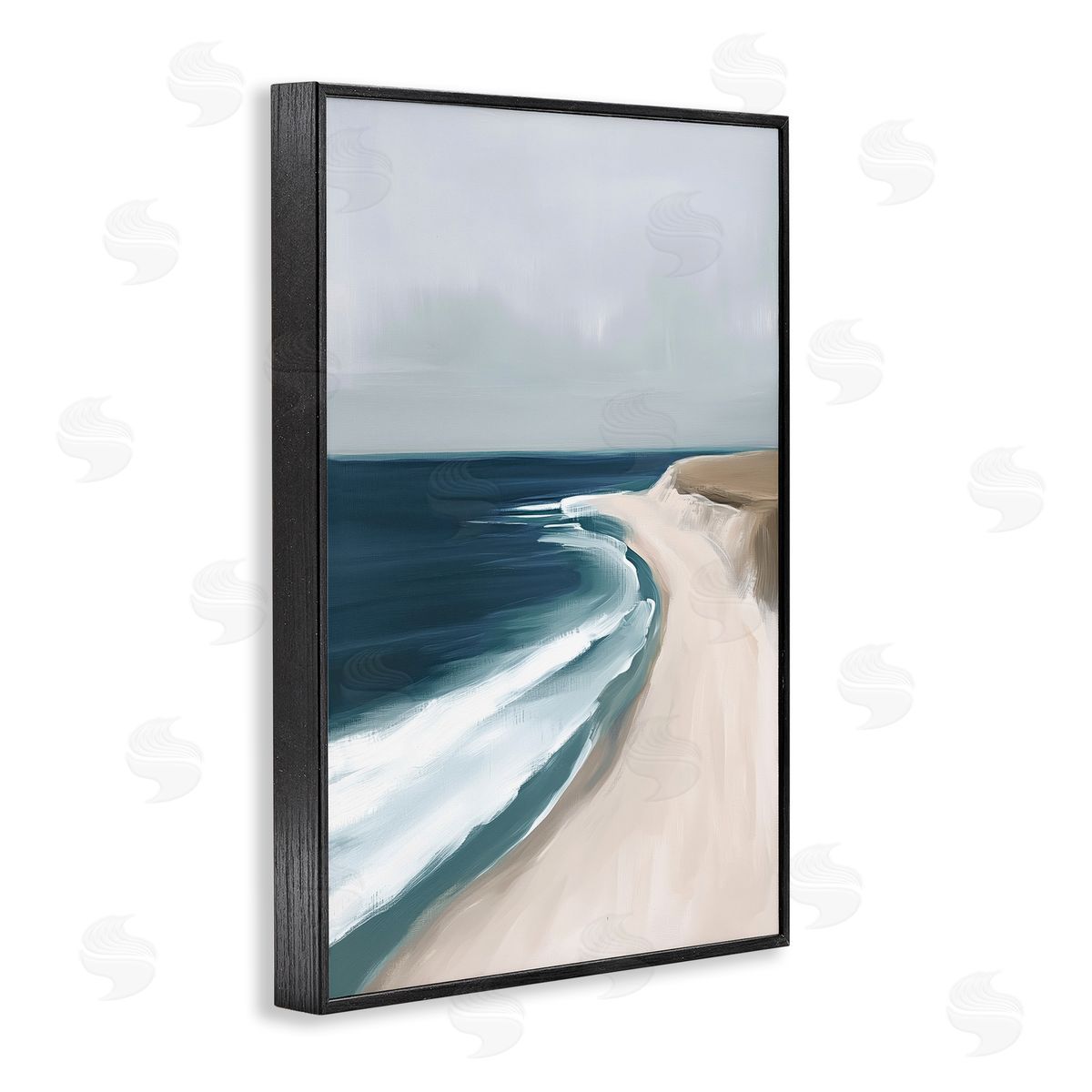 Amanda Tsoukanelis Matador Beach Shore Canvas Wall Art Print
