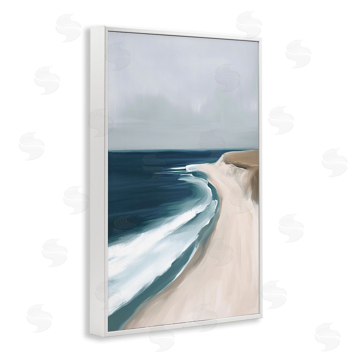 Amanda Tsoukanelis Matador Beach Shore Canvas Wall Art Print