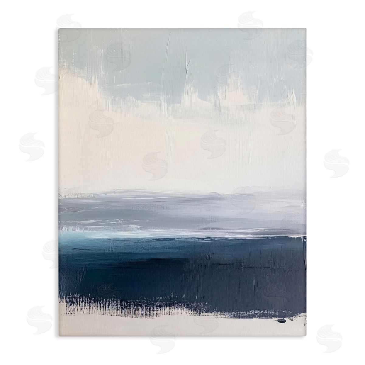 Amanda Tsoukanelis Lunetta Abstract Seascape Canvas Wall Art Print