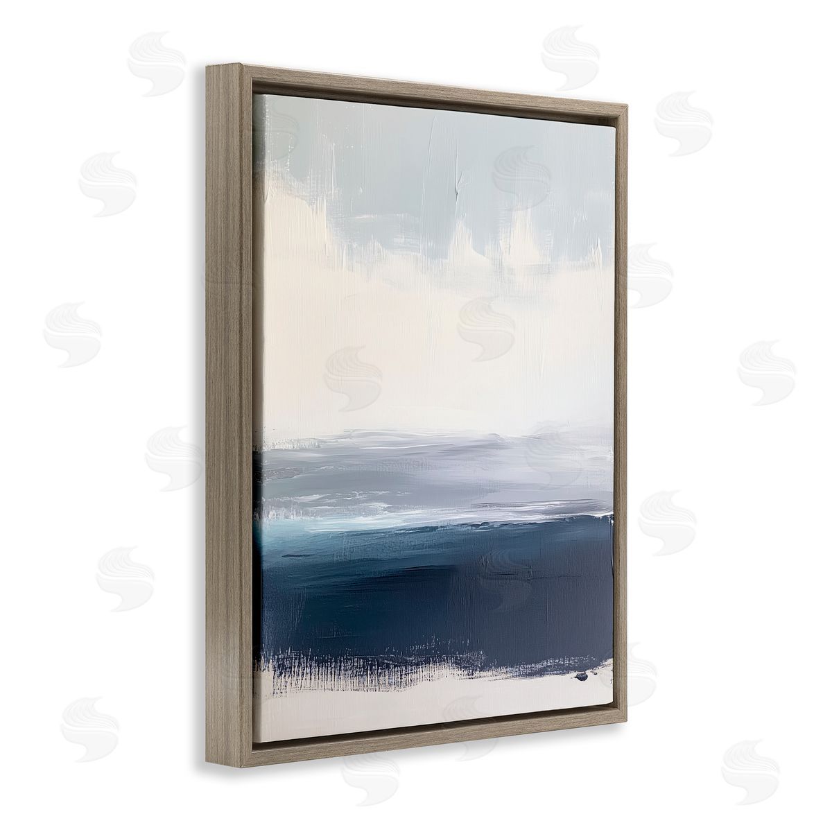 Amanda Tsoukanelis Lunetta Abstract Seascape Canvas Wall Art Print
