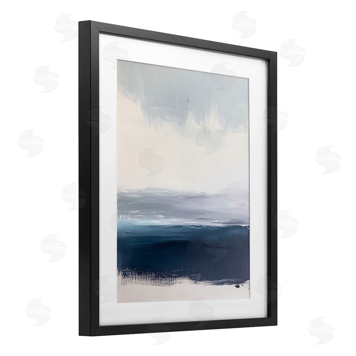 Amanda Tsoukanelis Lunetta Abstract Seascape Canvas Wall Art Print