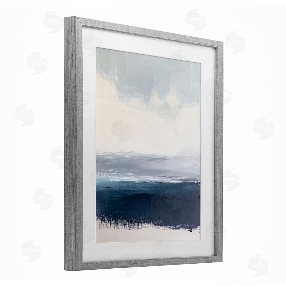Amanda Tsoukanelis Lunetta Abstract Seascape Canvas Wall Art Print