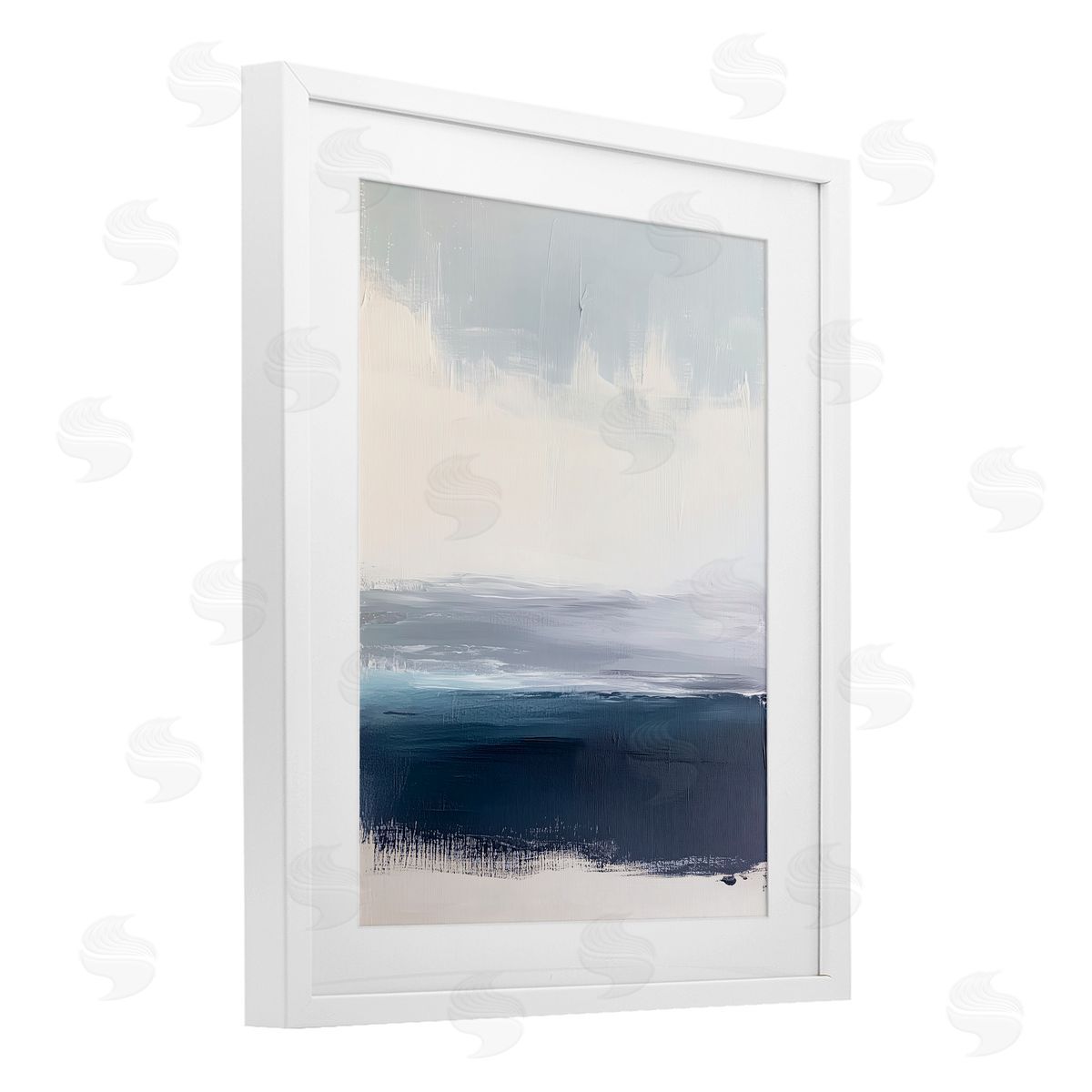 Amanda Tsoukanelis Lunetta Abstract Seascape Canvas Wall Art Print